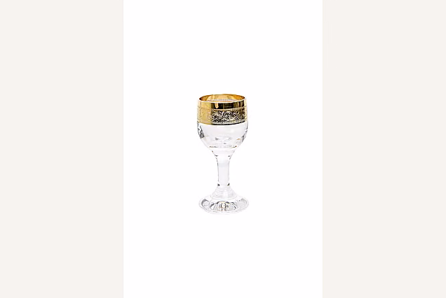 Ambasador-AL-złocone Kieliszki do wódki- 25ml