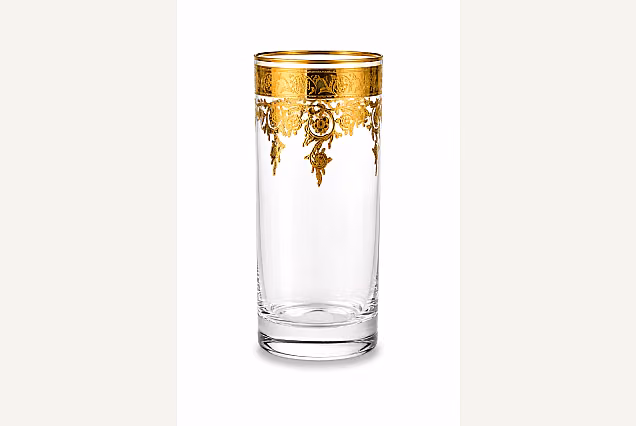 Elegancki zestaw szklanka wysoka 300ml Jesolo Gold-JGD