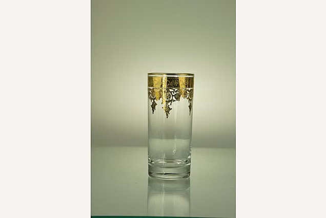 Elegancki zestaw szklanka wysoka 300ml Jesolo Gold-JGD