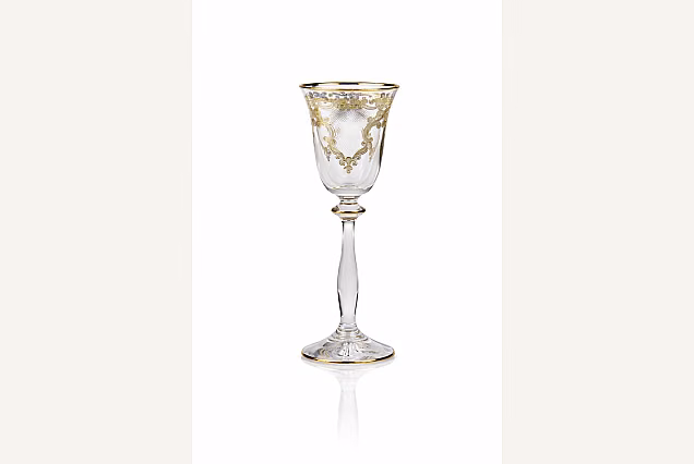 Złocone kieliszki do likieru 60ml Siena-SD