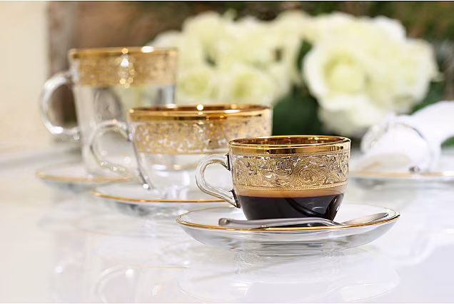 Panama-PNL-Filiżanki do espresso ze spodkiem