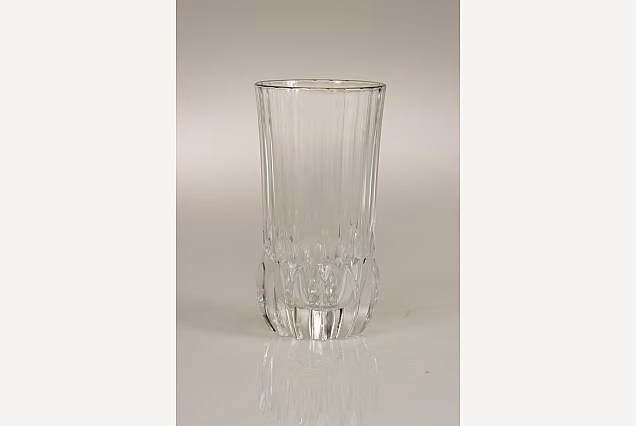 Eleganckie szklanki do wody z platynowym rantem ADAGIO PLATINUM-ADPD