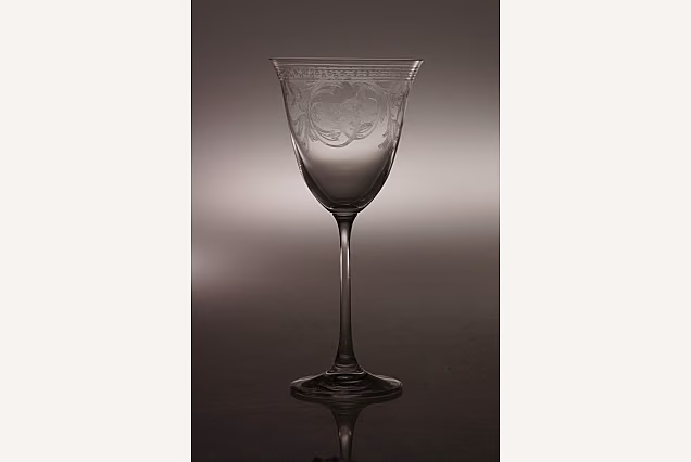 Wytworne kieliszki do wina białego 190ml-6sztuk