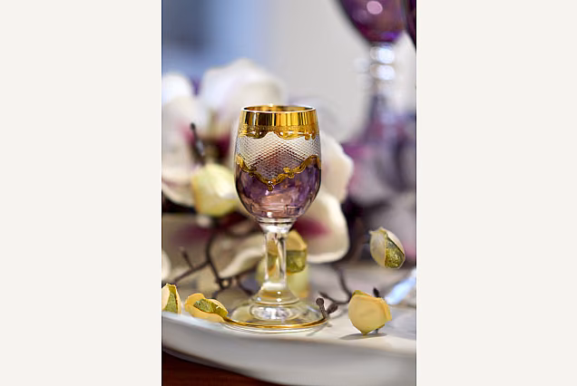 Kieliszki do wódki 35ml Bejrut Violet-BBE