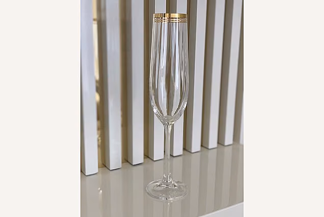 Marble Gold-MGA-kieliszki do szampana 190ml