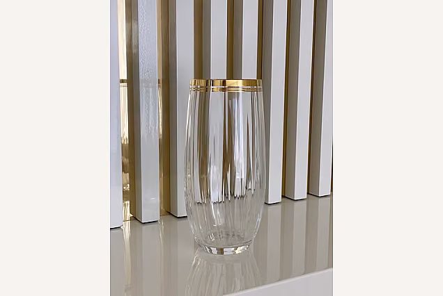 Marble Gold-MGD-szklanki wysokie 350ml