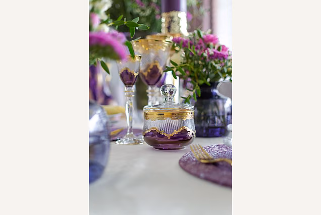 Śliczna cukierniczka Bejrut Violet-BBH