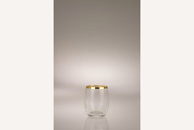 Faro Gold Optic-FGOE-szklanki niskie 300ml