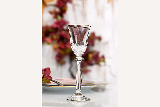 Eleganckie kieliszki do likieru platyna New York-NYDS