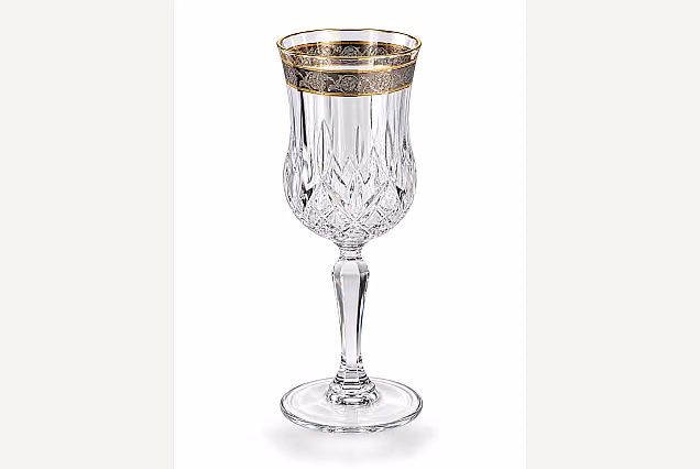 Zestaw 2 szt do wina 230ml dekorowane Opera Platin